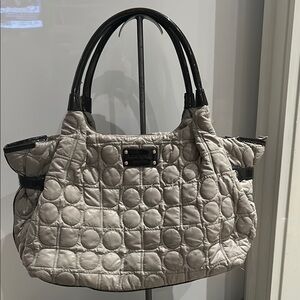 Kate Spade Gray Quilted Women's Bag